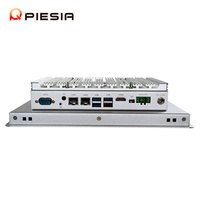 Pantalla táctil capacitiva IPC integrada de 10,1 pulgadas y 15,6 pulgadas, Monitor de montaje en pared, computadora Industrial MES HMI, PC de Panel todo en uno