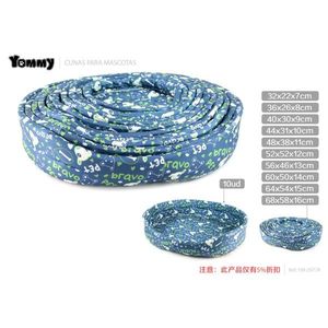 ที่นอนสัตว์เลี้ยงยอมมี่ ขนาด 32x22x7 ซม. ถึง 68x58x16 ซม. ที่นอนสุนัขแบบพับได้พร้อมลายพิมพ์สำหรับสัตว์เลี้ยง - Product Image 3