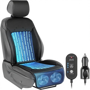 Coprisedile Auto Ventilato Nero Aggiornato OEM, Cuscino Rinfrescante per Sedili di Auto, SUV e Camion - Product Image 1