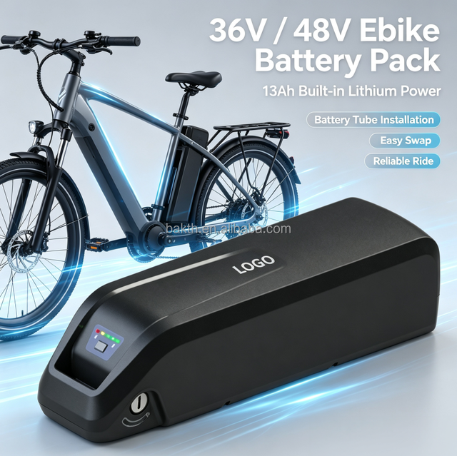 Hailong-No.1 Style 36V 48V 13Ah Lithium E-bike Battery Pack Replacement Battery for Mountain E-Bike Support OEM Customization