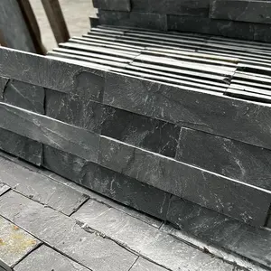 Outdoor Slate Cladding Cultural Decorative Natural Stones Natural Stone Veneer Slate Wall Panels