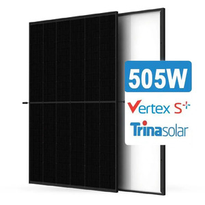 Trina 505W Panneaux solaires à double verre monocristallin tout noir TSM-NEG18R.25 de type N - Product Image 2