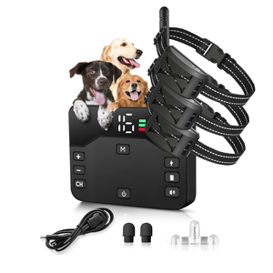 <span class=keywords><strong>Collar</strong></span> Inteligente para Perros con Cerca Electrónica Inalámbrica, Material ABS Ecológico, Dos en Uno para Entrenamiento para Dejar de Ladrar - Product Image 4