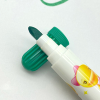 Fabrication multicolore lavable aquarelle stylo dessin peinture marqueur pour enfant mignon petit canard dessin animé étudiant Art fournitures
