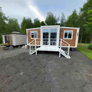 20Ft 40 Flat Container Mobile préfabriqué 3 4 2 Bedroom Villa de luxe avec toilettes pour une petite maison ou un centre commercial - Product Image 3