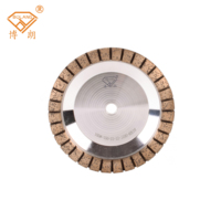 Roue diamantée segmentée en forme de coupelle 150*15*10 pour machine à rectifier les bords de double vitrage