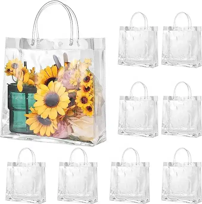 small clear gift bags