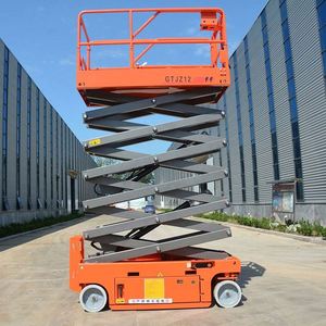 Nice Price Scissor Lift Platform Outdoor Window Cleaning Lift <b>Table</b> 300kg 550kg - Product Image 3