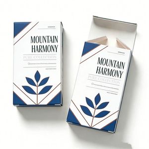 Customizable Printed Logo Eco-Friendly Recycled Materials Self-Erecting <b>Small</b> Cosmetic Cardboard <b>Boxes</b> with Personalization - Product Image 3