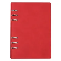 Carnet à couverture rigide écologique en cuir PU A5, reliure thermique, pour affaires, école, bureau, cadeau promotionnel professionnel