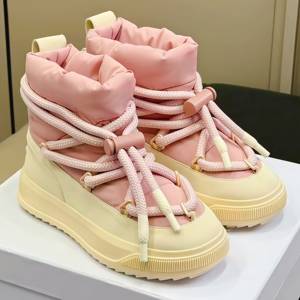 Top Quality Luxury Moner Altive Winter Snow <b>Boots</b> Fashion Brand Unisex Outdoor Lightweight Warm Breathable Down <b>Boots</b> - Product Image 4