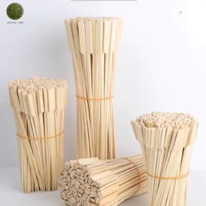 Palitos Planos de Bambú para Churrasco Brasileño, Picanha, Brochette, Espadas para Asar, Desechables, Paquete a Granel de 200 Unidades, Latin Grill - Product Image 3