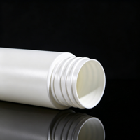 Vente en gros de flacons de parfum vides en plastique PP de 10 ml et 20 ml, emballage cosmétique avec bille roulante en plastique et métal