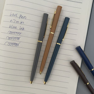 Logo personnalisé imprimé 1.0mm stylo à bille en plastique pour l'écriture de conférences écoles expositions bureau affaires Signatures cadeaux - Product Image 2