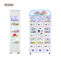 Торговый автомат Gacha с монетоприемником для металлических мини-игрушек, настраиваемый, для японских аниме-игрушек, на 8 игроков, 150-200 штук