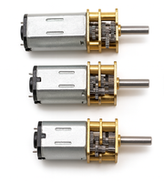 N20 Petit engrenage en plastique alimenté par batterie Dc pour moteur avec encodeur, 298:1 100rpm