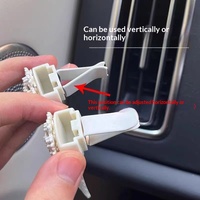 Désodorisant de voiture en plastique tendance, design queue de sirène mignon, pour grille d'aération, décoration personnalisée pour intérieur de voiture