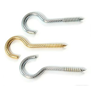 Kunden spezifische selbst schneidende Schraube aus verzinktem Schaf auge mit rundem, leichtem Haken ringring, Schaf-Augen schraube - Product Image 3