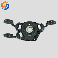 Commutateur combiné d'occasion pour BMW Série 5 E60 Série 6 E63 LCI, clignotant, essuie-glace, volant