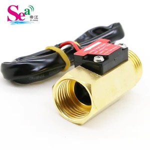 เซ็นเซอร์วัดการไหลแบบทองเหลือง G1/2'' BSP แบบกังหัน 1-25 ลิตร/นาที  พร้อมสัญญาณพัลส์  IP65 กันน้ำ สำหรับเครื่องจำหน่ายสินค้าอัตโนมัติและเครื่องจ่ายเครื่องดื่ม - Product Image 1