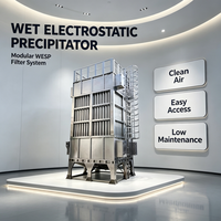 Precipitador Electrostático (ESP) Comercial Húmedo para Estación de Calefacción por Distrito, Sistema de Pulido de Polvo Ultrafino