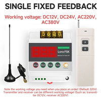 Contrôleur de relais sans fil LORA 15KW 380V, interrupteurs à distance longue portée, 10A max. Courant pour diverses utilisations à longue distance
