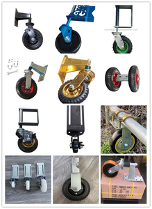 OEM 50mm Pequeno Light Duty Rígida ou Giratória Aparafusadas Instalação Mola Carregada Roda Caster para Portão Deslizante para Porta De Madeira - Product Image 4