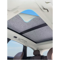 Kit de pare-soleil en tissu nouvellement amélioré avec fonction d'adsorption électrostatique, adapté aux accessoires BYD Leopard 5