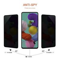 Protector de Pantalla de Vidrio Templado Super Privacy 9H para 15 Pro Max, 2.5D Ultrafino, Anti-Espía, Anti-Golpes, Compatible con GPS