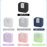 Nouvel adaptateur secteur dynamique 40W avec coque en silicone anti-chute et anti-rayures, chargeur mural rapide pour iPhone 17