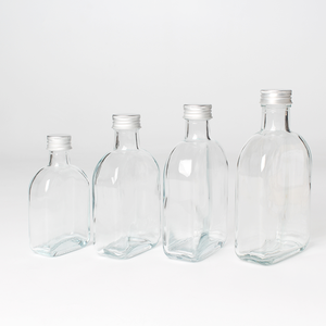 Glass <strong>Mini</strong> Liquor <strong>Bottles</strong> with Caps Small Glass Alcohol <strong>Bottles</strong> Reusable Empty Spirit <strong>Mini</strong> Wine <strong>Bottles</strong> - Product Image 3