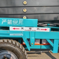 Plateforme de travail élévatrice mobile à ciseaux montée sur tricycle Berui Electric Three Wheel Lifting Machinery SJYC08, capacité 300 kg