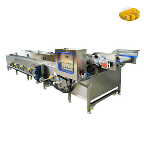 Spinach Blanching and Dewatering Machine Banana Chips Blanching Machine Potato Blanching Machine - Product Image 5