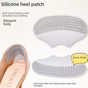 1 Pairs Anti-wear Feet Care Pads Cushion Heel Sticker Pain Relief Shoes Back Heel Liner Grips Crash Insole Patch Adhesive - Product Image 3