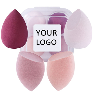 Esponja de Maquillaje Ligera y Duradera, Activada por Agua, Mezcladora de Base, Mínima Absorción para la Aplicación de Maquillaje - Product Image 1