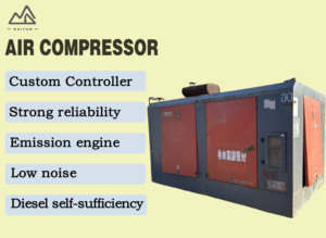 Compresor de Aire de <span class=keywords><strong>Segunda</strong></span> <span class=keywords><strong>Mano</strong></span> KY S100D Usado, Bajo Número de Horas, Alto Rendimiento, Económico, ZEGA - Product Image 2