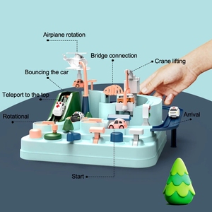 Juego <span class=keywords><strong>de</strong></span> Pistas <span class=keywords><strong>de</strong></span> Carreras con Autos <span class=keywords><strong>de</strong></span> <span class=keywords><strong>Juguete</strong></span> DWI, Rompecabezas <span class=keywords><strong>para</strong></span> Niños, Estacionamiento en Rieles, Ciudad <span class=keywords><strong>de</strong></span> Rescate, Juguetes Educativos <span class=keywords><strong>para</strong></span> Niños - Product Image 2