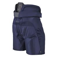 Pantalon de protection de hockey sur glace professionnel en gros, thermorégulé, résistant aux chocs, avec protection dorsale, coccyx et cuisses en mousse PE