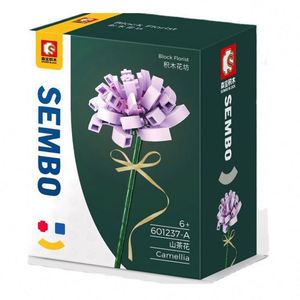 Toysrunner Rose & Sunflower DIY Flower Building Blocks Set 601232-601255 - Jouet de construction créatif en plastique ABS - Product Image 6