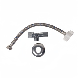 Toiletvervanging Compleet Badkamertoilet Installatiekit Met Wasringbouten Verbindingsslang Hoekklep Voor <span class=keywords><strong>Toilet</strong></span> - Product Image 3