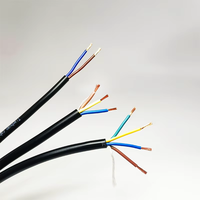 1015 # Cable Electrónico de Cobre Desnudo 24AWG, Rollo de 100m, Aislamiento de PVC Trenzado, 600V, Cable de Alimentación para Calefacción 105C, Redondo, Qifan