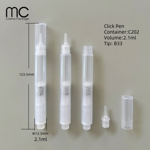 C202+B33 Stylo vide en plastique pour la suppression des ongles incarnés, solution nutritive pour le cuir chevelu, stylo applicateur d'huile de retouche pour magasin et usage domestique, vente en gros - Product Image 3