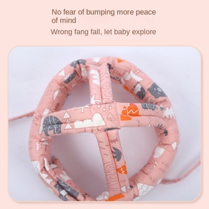 Gorro Anticaídas y Anticolisión para Bebés y Niños Pequeños, Seguro, Transpirable, Lavable, Material de Poliéster y Algodón, Forma Ovalada, Uso en las Cuatro Estaciones - Product Image 2