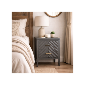 Muebles de Dormitorio de Madera Ecológicos de Diseño Moderno a Buen Precio, Mesitas de Noche de Madera Maciza Sostenible - Product Image 1