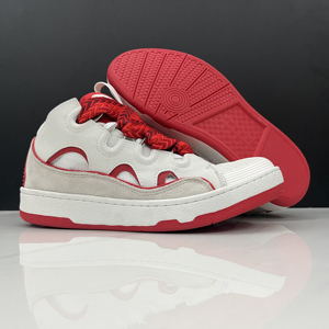 Zapatillas Deportivas de Diseñador con Cordones Lanvin para Hombre y Mujer, Estilos Casuales de Moda, Forro de Malla, Cómodas para Caminar y Aumentar la Estatura - Product Image 1