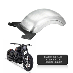 <span class=keywords><strong>Prix</strong></span> de gros usine - Garde-boue arrière en acier de 9 pouces pour moto, pour pneus larges 180-200, spécial sur mesure pour cadres <span class=keywords><strong>Harley</strong></span> et pneus larges - Product Image 3