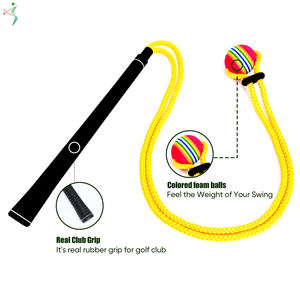 Corde d'entraînement pour la correction du swing de golf : améliore les compétences, le contrôle du rythme, sculpte le corps, renforce la mémoire musculaire, aide au contrôle du poids. - Product Image 2