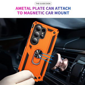 सैमसंग गैलेक्सी S26 अल्ट्रा फोन केस रिंग धारक, सैमसंग गैलेक्सी के लिए भारी शुल्क किकस्टैंड कवच शॉकप्रूफ मोबाइल कवर - Product Image 5
