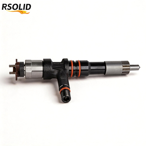 Injecteur CR Denso Rsoliddiesel 095000-6640 6251-11-3200 pour Komatsu SAA6D125E PC400-8, pièces de machines de construction - Product Image 1