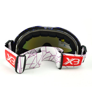 Gafas de Esquí X3 con Doble Capa Antivaho, Lentes de PC, Talla Única para Todas las Personas, Deportes de Nieve al Aire Libre - Product Image 1
